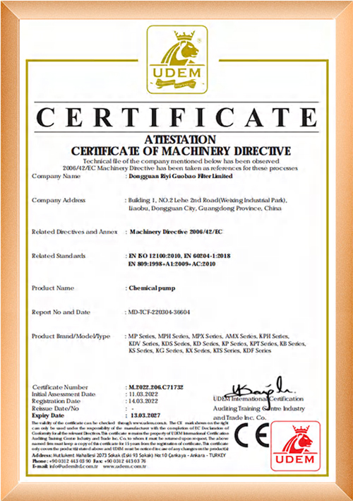 UDEM认证证书（英文）